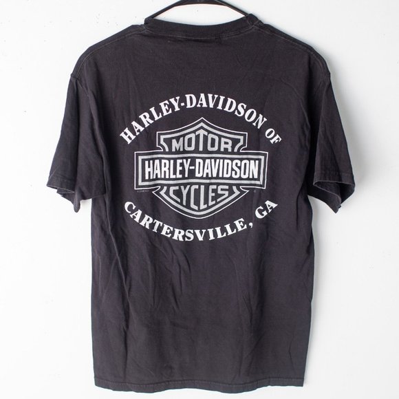 Harley-Davidson Short Sleeve T-Shirt‎ Size Medium  HD of Cartersville GA 2000's - Picture 2 of 8
